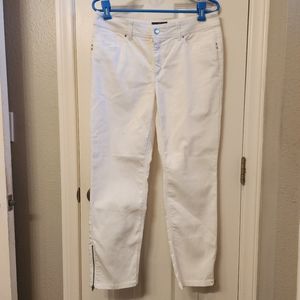 Chico's so slimming zip ankle jeans size 6 nwt